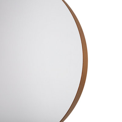 Wall Mirror PINEY 40 cm 40 cm Metal Copper