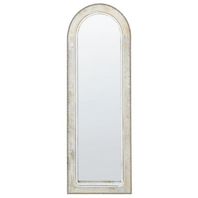 Wall Mirror SARRY 31 cm 91 cm Wood White
