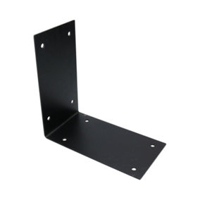 Wall Mount Bracket For Post Box Fixing Stand Metal Plate Right Angle L Brace