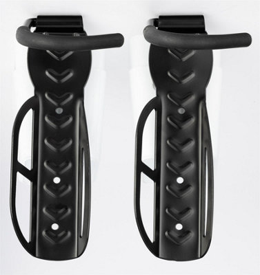 Wall Mounted Bicycle Hangers Set of 2 Pukkr DIY at B Q