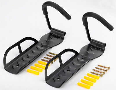 Wall Mounted Bicycle Hangers - Set of 2 Pukkr