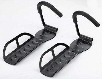 Wall Mounted Bicycle Hangers - Set of 2 Pukkr - 3