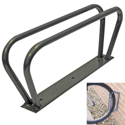 bicycle wheel rack