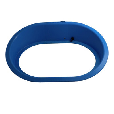 Wall Mounted Bin Bag Holder - Blue