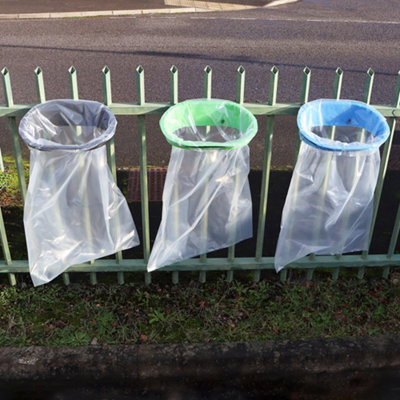 Wall Mounted Bin Bag Holder -Yellow - 4