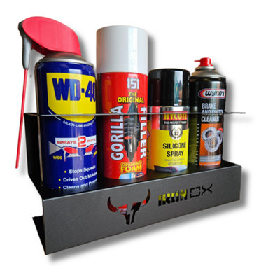 Wall Mounted Can Holder for Van & Workshop