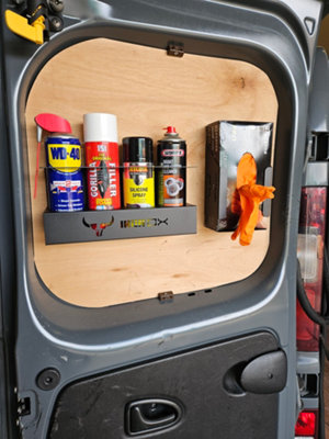 Wall Mounted Can Holder for Van & Workshop