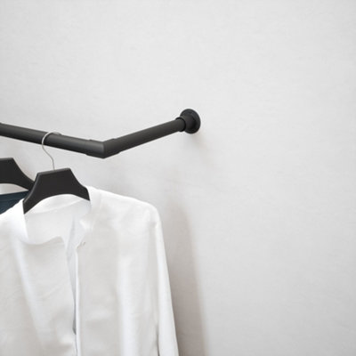 Wall Mounted Clothes Rail 750mm