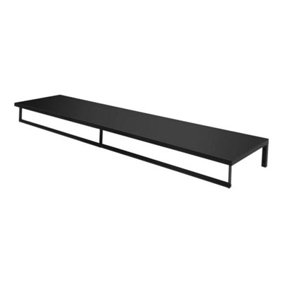 Wall Mounted Clothes Rail with Shelf Heavy Duty Garment Rack & Storage ...