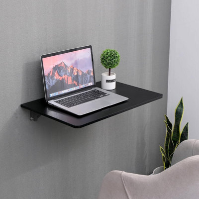 Wall-Mounted Drop-Leaf Table Folding Kitchen & Dining Table Small Space ...