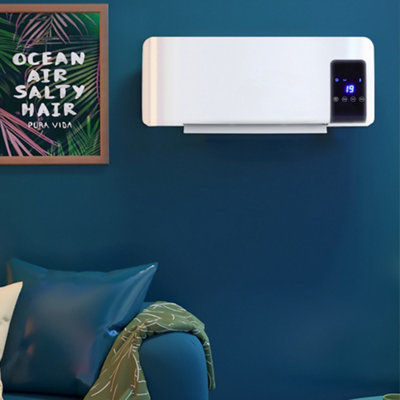 Wall Mounted Electric Heater with Remote Control Price Comparisons | Compare The Build