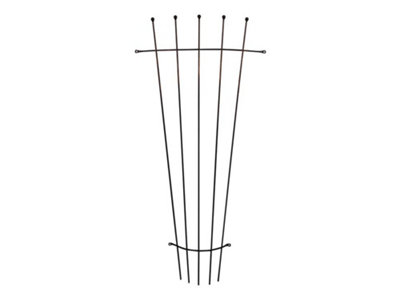 Wall Mounted Fan Trellis - 4ft (1.2m) Tall - Sold in Packs of 2, Plant Supports