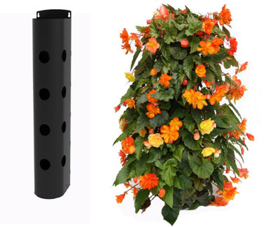 Wall Mounted Flower Tower Hold 14 Plants