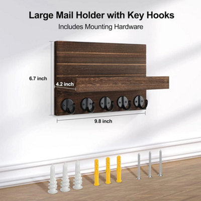 Mail Holder Diy Key Holder For Wall Picture Frame Key Holder Diy