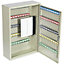 Wall Mounted Locking Key Cabinet Safe - 100 Key Capacity - 375 x 550 x 140mm