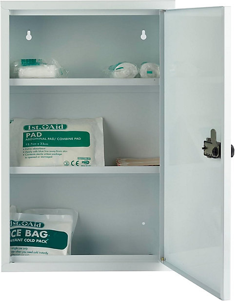Wall Mounted Al Cabinet First Aid