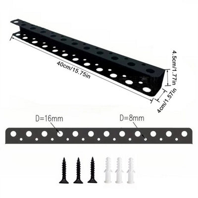 Wall Mounted Screwdriver Pliers Storage Rack