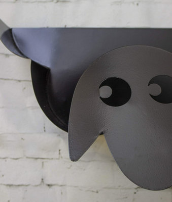 Wall Mounted Sheep Toilet Roll Holder - 5