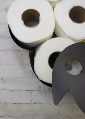 Wall Mounted Sheep Toilet Roll Holder - 7