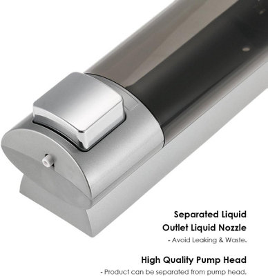 Wall-mounted Soap Dispenser (200ml) - Practical for Bathroom and Toilet ...