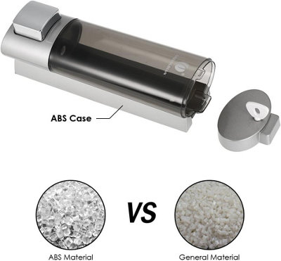 Wall-mounted Soap Dispenser (200ml) - Practical for Bathroom and Toilet ...