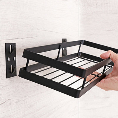 Wall Mounted Spice Rack Organizer Floating Storage Shelf Display Rack W 50 cm