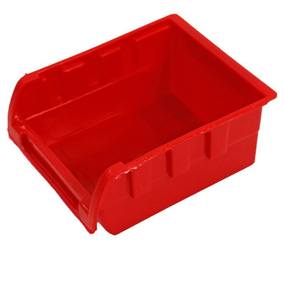 Wall Mounted Tool Storage Bin Workshop Garage Rack Pegs Organizer DIY Box 32pc - 4