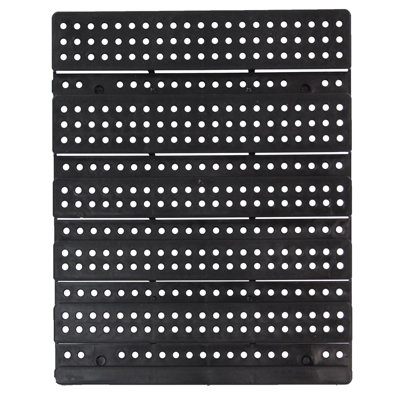 Wall Mounted Tool Storage Bin Workshop Garage Rack Pegs Organizer DIY Box 32pc - 5