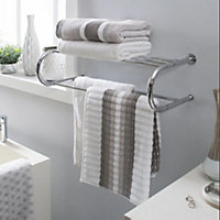 Wall Mounted Towel Rack,Silver