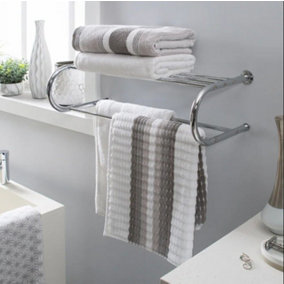 Wall Mounted Towel Rack,Silver