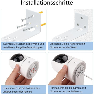 Plaque De Montage / Support Pour Caméra Eufy Indoor Cam 2K Pan & Tilt - Marque MuldersMakes