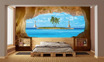 Wall Mural Big Wallpaper Decoration  BLUE