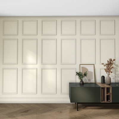 Wall Panel Kit 2 Ready to Paint 3 Panels (H) 700mm x (W) 420mm