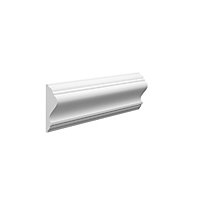 Wall Panels World Florence MDF Wall Panel Moulding - 54mm x 17mm x 4200mm, Primed