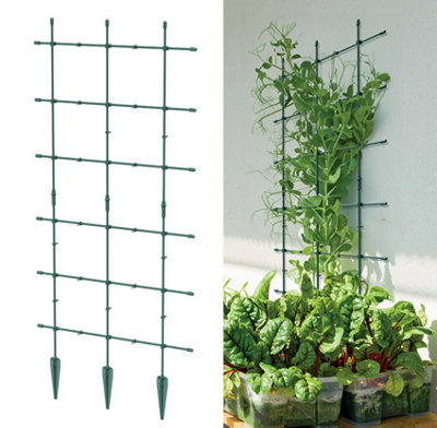 Wall Plant Support Planter Pot Support Trellis Ladder Climbing Frame 3 Vertical