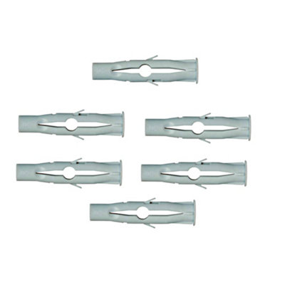Wall Plug For Plasterboard Window Door Frame Concrete - Size 8 x 50mm - Pack of 50 Price Comparisons | Compare The Build