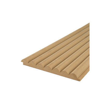Wall Pops Fluted Semi-circle 20.5cm x 1.15m (36 Panels - 8.49sqm ...