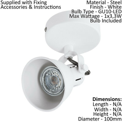 Gu10 store camera bulb