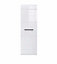 Wall Unit Cabinet Storage Unit Floating White High Gloss Door Black Handle Fever