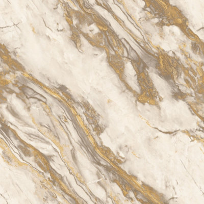 Wallpaper Empire Marble Effect Wallpaper Gold & Beige - 78605