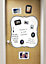 Wallpops Large Self-Adhesive Photo Message Board Wall Art Sticker