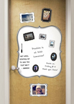 Wallpops Large Self-Adhesive Photo Message Board Wall Art Sticker