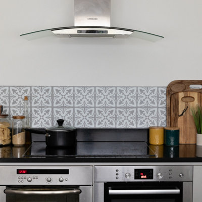 Wallpops Zion Self-Adhesive Vinyl Wall Tiles 15.24cm(W) 15.24cm(H) 1.2mm(D) Pack of 72 (1.67sqm)