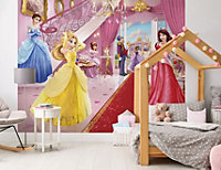 Walltastic Fairy Princess Multicolour Smooth Wallpaper Mural 8ft high x 10ft wide
