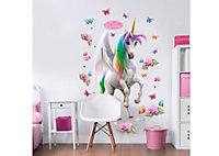 Walltastic Magical Unicorn Multicolour Large Character Wall Sticker