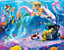 Walltastic Mermaids Multicolour Smooth Wallpaper Mural 8ft high x 10ft wide