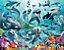 Walltastic Under the Sea Multicolour Smooth Wallpaper Mural 8ft high x 10ft wide