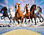 Walltastic Wild Horses Multicolour Smooth Wallpaper Mural 8ft high x 10ft wide