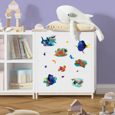 Walplus 3D Disney  Nemokids Sticker PVC Multicoloured