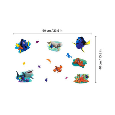 Walplus 3D Disney  Nemokids Sticker PVC Multicoloured - 6